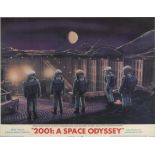 2001: A Space Odyssey (1968) Original US lobby card number 6 Unframed: 11 x 14 in. (28 x 36 cm)Stanl