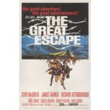 The Great Escape (1963) Original US poster Unframed: 41 x 27 in. (104 x 69 cm)Linen backedThis epic