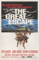 The Great Escape (1963) Original US poster Unframed: 41 x 27 in. (104 x 69 cm)Linen backedThis epic