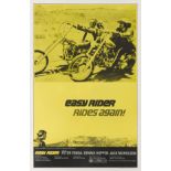 Easy Rider (1969) Original US poster. Re-release 1972 Unframed: 41 x 27 in. (104 x 69 cm)Linen backe