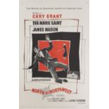 North by Northwest (1959) Original US poster Unframed: 41 x 27 in. (104 x 69 cm)Linen backedThis won