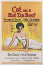 Cat on a Hot Tin Roof (1958) Original US poster Artist: Reynold Brown (1917-1991)Unframed: 41 x 27 i