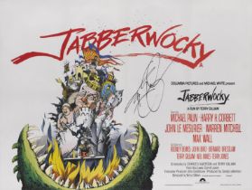 Jabberwocky (1977) Original British poster, signed by Terry Gilliam Unframed: 30 x 40 in. (76 x 102