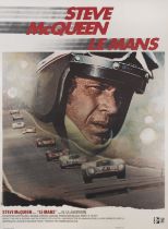 Le Mans (1971) Original French poster Artist: Rene Ferracci (1927-1982)Unframed: 31 x 24 in. (79 x 6