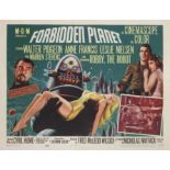 Forbidden Planet (1956) Original US poster, style A Unframed: 22 x 28 in. (56 x 71 cm)Paper backed F