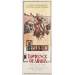 Lawrence of Arabia (1962) Original US poster Artist: Howard Terpning (b.1927)Unframed: 36 x 14 in. (