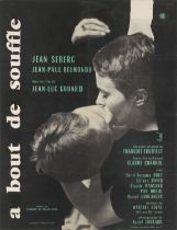 A Bout de Souffle / Breathless (1960) Original French poster Artist: Clement Hurel (1927-2008)Unfram