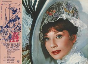 My Fair Lady (1964) Original Italian poster, style A. First Italian release 1965 Featuring art by: G