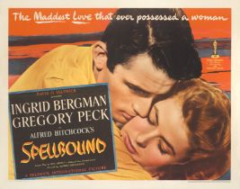 Spellbound (1945) Original US poster Unframed: 22 x 28 in. (56 x 71 cm)Paper backedThis poster is ve