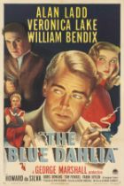 The Blue Dahlia (1946) Original US poster Unframed: 41 x 27 in. (104 x 69 cm)Linen backedThis rare 1