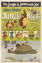 The Jungle Book (1967) Original Australian poster. 1982 Australian re-release Unframed: 40 1/4 x