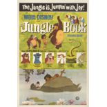 The Jungle Book (1967) Original Australian poster. 1982 Australian re-release Unframed: 40 1/4 x