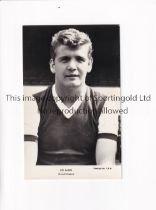 JOE BAKER / ARSENAL B/W photo postcard, copyright no. P.B.16. Good