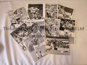 PRESS PHOTOS / PAT VAN DEN HAUWE Fourteen B/W photos with stamps on the reverse, majority 10" X 8"