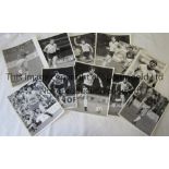 PRESS PHOTOS / DAVE WATSON Eighteen B/W photos with stamps on the reverse, the largest is 10" X