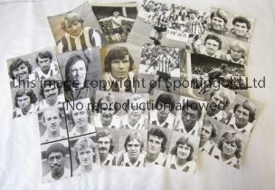 PRESS PHOTOS / STOKE CITY Fifteen 8" X 6" B/W photos with stamps on the reverse, from the late