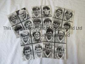 PRESS PHOTOS / BIRMINGHAM CITY 1982/3 Five 8" X 6" B/W photos with stamps on the reverse and 4