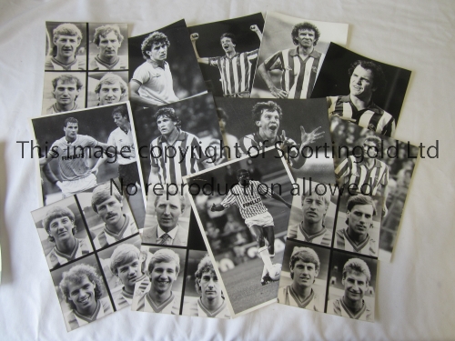 PRESS PHOTOS / SHEFFIELD WEDNESDAY 1984 Thirty six B/W photos with stamps on the reverse, with the - Image 3 of 4