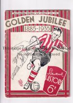 SOUTHAMPTON Golden Jubilee publication 1885-1935, very slight wear on the cover and tiny paper