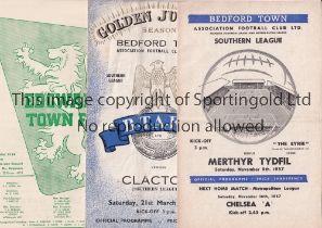 NON-LEAGUE FOOTBALL PROGRAMMES Sixty programmes from 1950's - 1970's including Ilford v Tooting