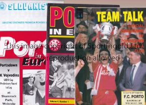 NORTHERN IRELAND TEAMS IN EUROPE Eight programmes for European Cup ties: Portadown homes v Porto