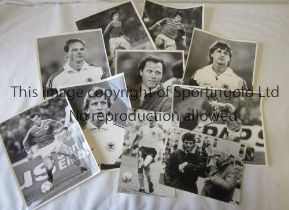 PRESS PHOTOS / WEST GERMANY 1986 Twenty nine B/W photos with stamps on the reverse, with the