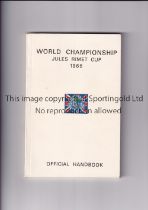 WORLD CUP 1966 Official handbook of the World Championship Jules Rimet Cup 1966, in multiple