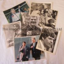 PRESS PHOTOS / LAWRIE McMENEMY Nine photos with stamps on the reverse from the 1980's and 1990's,