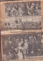 FOOTBALL / SPORTS SCRAPBOOK 1913 A hardback book, County Borough of Blackburn Treasurer's Accounts