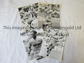 PRESS PHOTOS / TOTTENHAM HOTSPUR Six B/W photos, four with stamps on the reverse including Paul