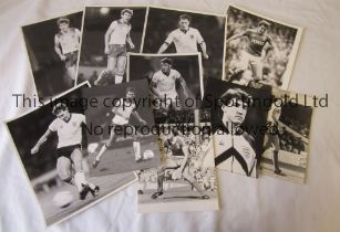 PRESS PHOTOS / TERRY BUTCHER Twenty three B/W photos with stamps on the reverse, 19 photos, the