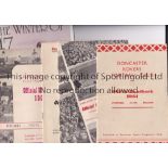 DONCASTER ROVERS Four Official Handbooks for the years 1951, 1952, 1953 and 1954 and Limited