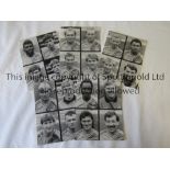 PRESS PHOTOS / ASTON VILLA 1982/3 Five 8" X 6" B/W photos with stamps on the reverse and 4 portraits