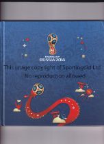 FIFA WORLD CUP RUSSIA 2018 Souvenir programme for the Russia World Cup 2018, minor marks to cover.