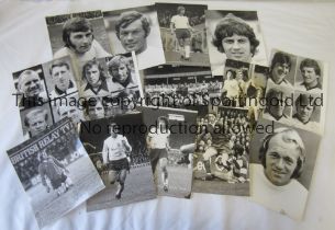 PRESS PHOTOS / DERBY COUNTY Thirty three B/W 8" X 6" photos with stamps on the reverse from the