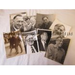 PRESS PHOTOS / JOE MERCER Eleven photos with stamps on the reverse from the 1960's and 1970's,