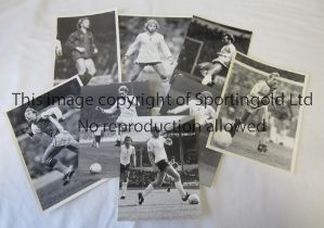PRESS PHOTOS / STEVE ARCHIBALD Eleven B/W photos with stamps on the reverse, the largest is 10" X