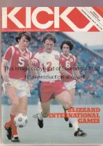 NOTTINGHAM FOREST Programme for the away Friendly v Toronto Blizzard 31/7/1980. Good