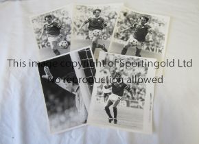 PRESS PHOTOS / REPUBLIC OF IRELAND Eight B/W photos with stamps on the reverse, five 10" X 8" action