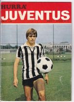 JUVENTUS V GLENTORAN 1977 Official Juventus club magazine, Hurra' Juventus for November 1977, with