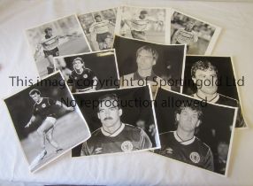 PRESS PHOTOS / SCOTLAND Nineteen B/W photos from the 1980's, sixteen with stamps on the reverse