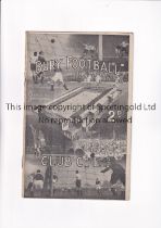 BURY V MANCHESTER CITY 1946 Programme for the League match at Bury 18/9/1946, very slightly creased.