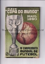 1950 FIFA WORLD CUP BRAZIL Tournament Programme, album ''Copa Do Mundo'' Brasil 1950 - IV Campeonato