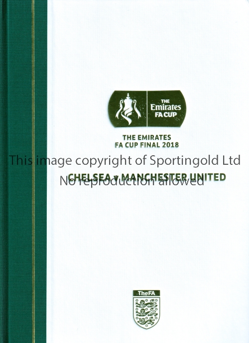 FA CUP FINAL 2018 / CHELSEA V MANCHESTER UNITED Royal Box Limited Edition 255 of 500, Hard book