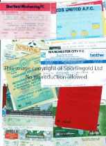 MANCHESTER UNITED Tickets for Finals and Semi-Finals, Charity Shield 1994 v Blackburn Rovers, 1996 v
