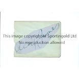 ALEX JAMES / ARSENAL & SCOTLAND / AUTOGRAPH Autograph mounted on an album page. Good