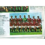 MANCHESTER UNITED Four original full newspapers covering 1968 European Cup Final, Daily Express