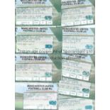 MANCHESTER UNITED Tickets for homes matches 1995/6 Arsenal, Blackburn Rovers, Chelsea, Coventry