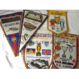 FOOTBALL PENNANTS Five Pennants including, the final ECWC Final at Birmingham, Real Mallorca v Lazio