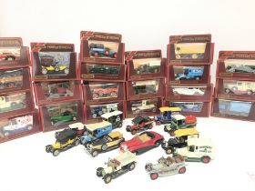 A Box Containing Matchbox models of Yesteryear. Some Loose. NO RESERVE